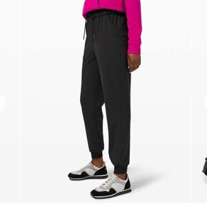 Lululemon Keep Moving Jogger Black Size 2 Stretch Business Casual Office Dressy